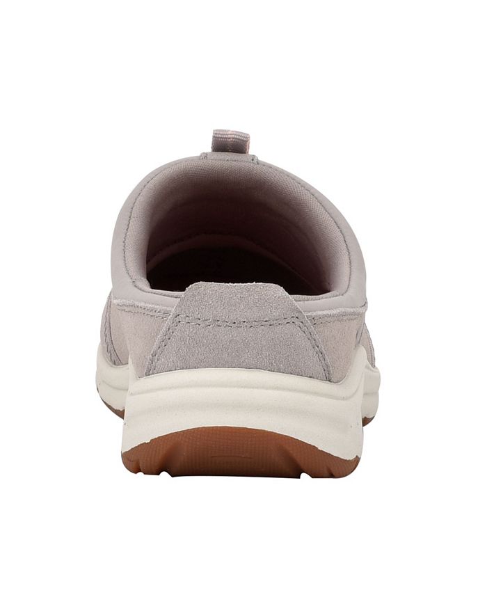 argyle mesh clogs
