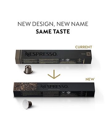 Nespresso - Capsules OriginalLine, Ispirazione Roma, Medium Roast Coffee, 50-Count Espresso Pods, Brews 1.35-oz.