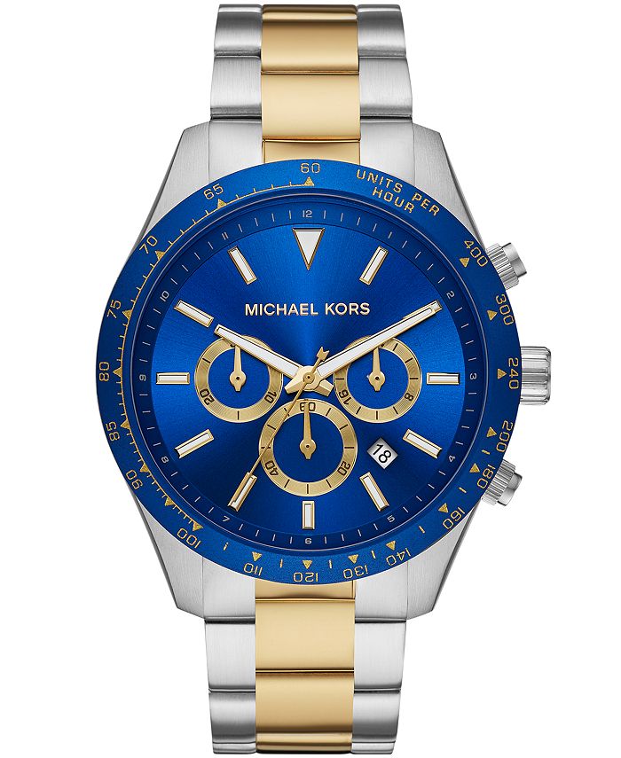 Michael kors layton two tone watch store