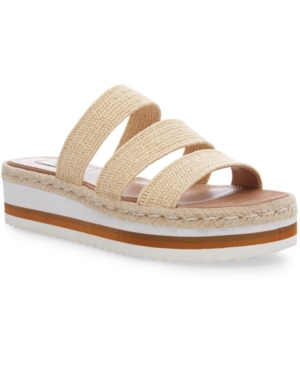 image of Steven New York Women-s Lancey Flatform Slide Sandals