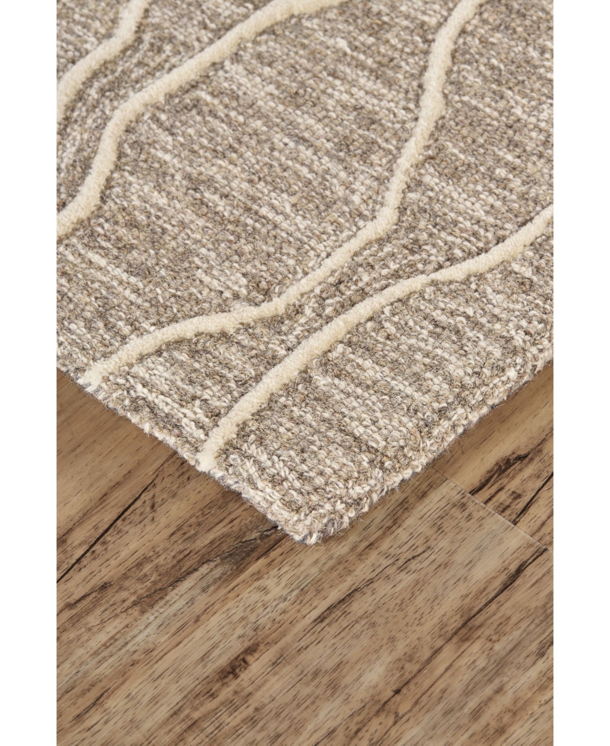 Feizy Enzo R8734 Ivory 8' x 11' Area Rug
