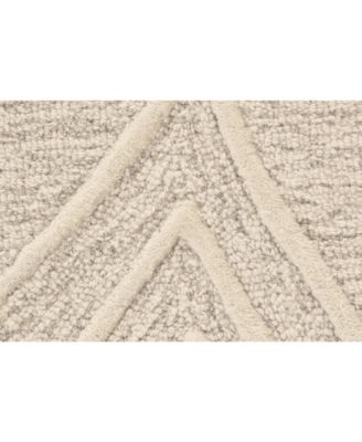 Enzo R8738 Ivory 3'6" x 5'6" Area Rug
