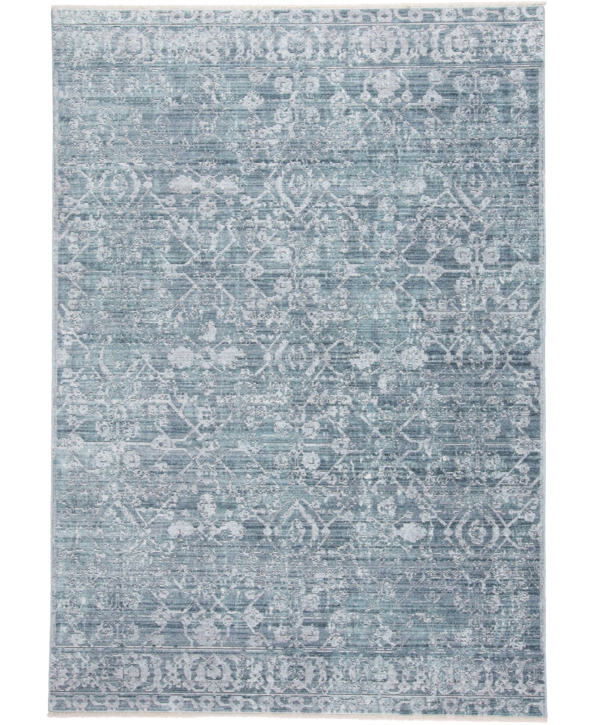 Feizy Virginia R3595 Blue 5' x 8' Area Rug - Blue