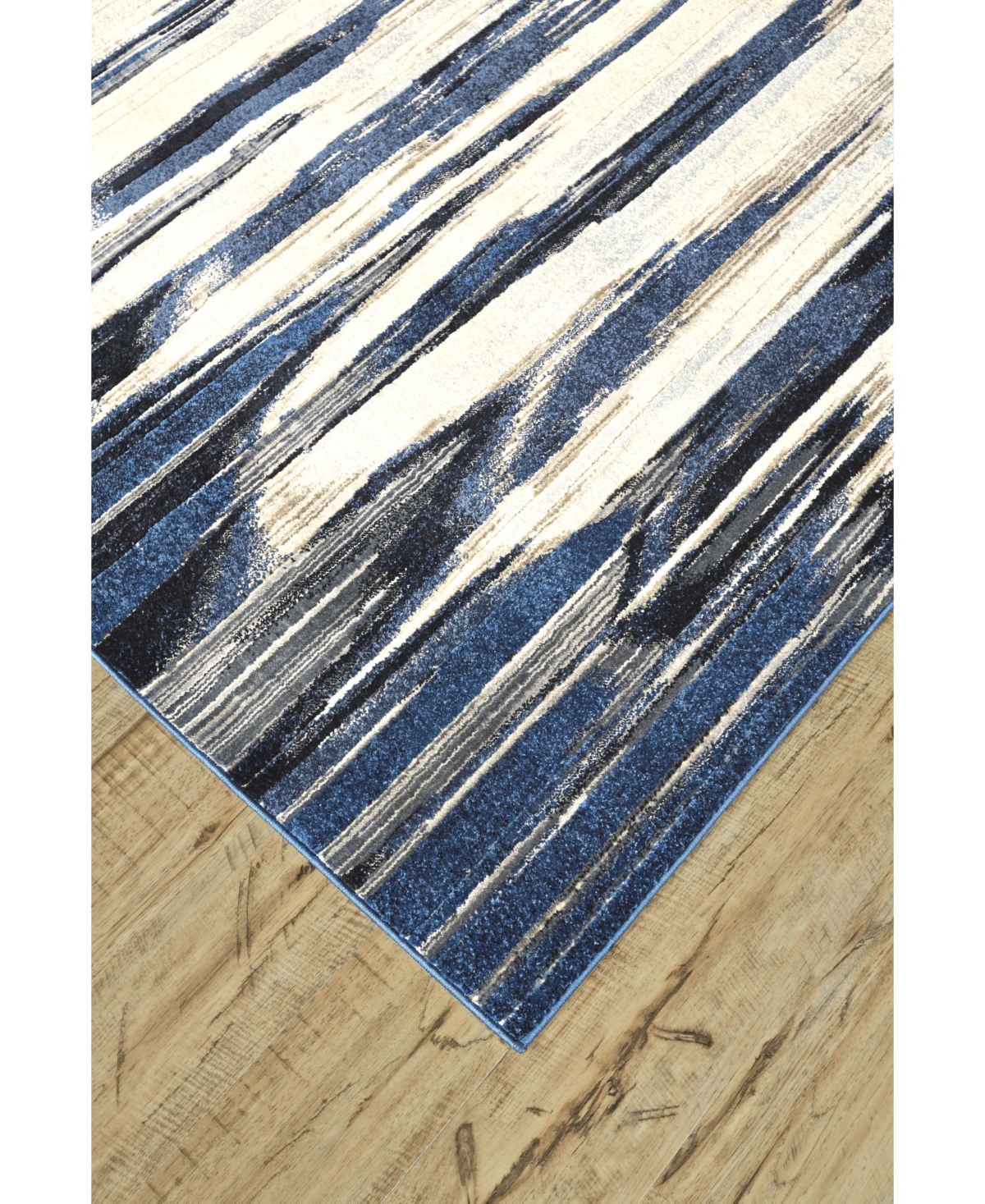 Feizy Milton R3468Area Rug - Indigo