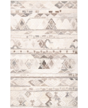 Simply Woven Asher R8770 Brown 3'6" X 5'6" Area Rug