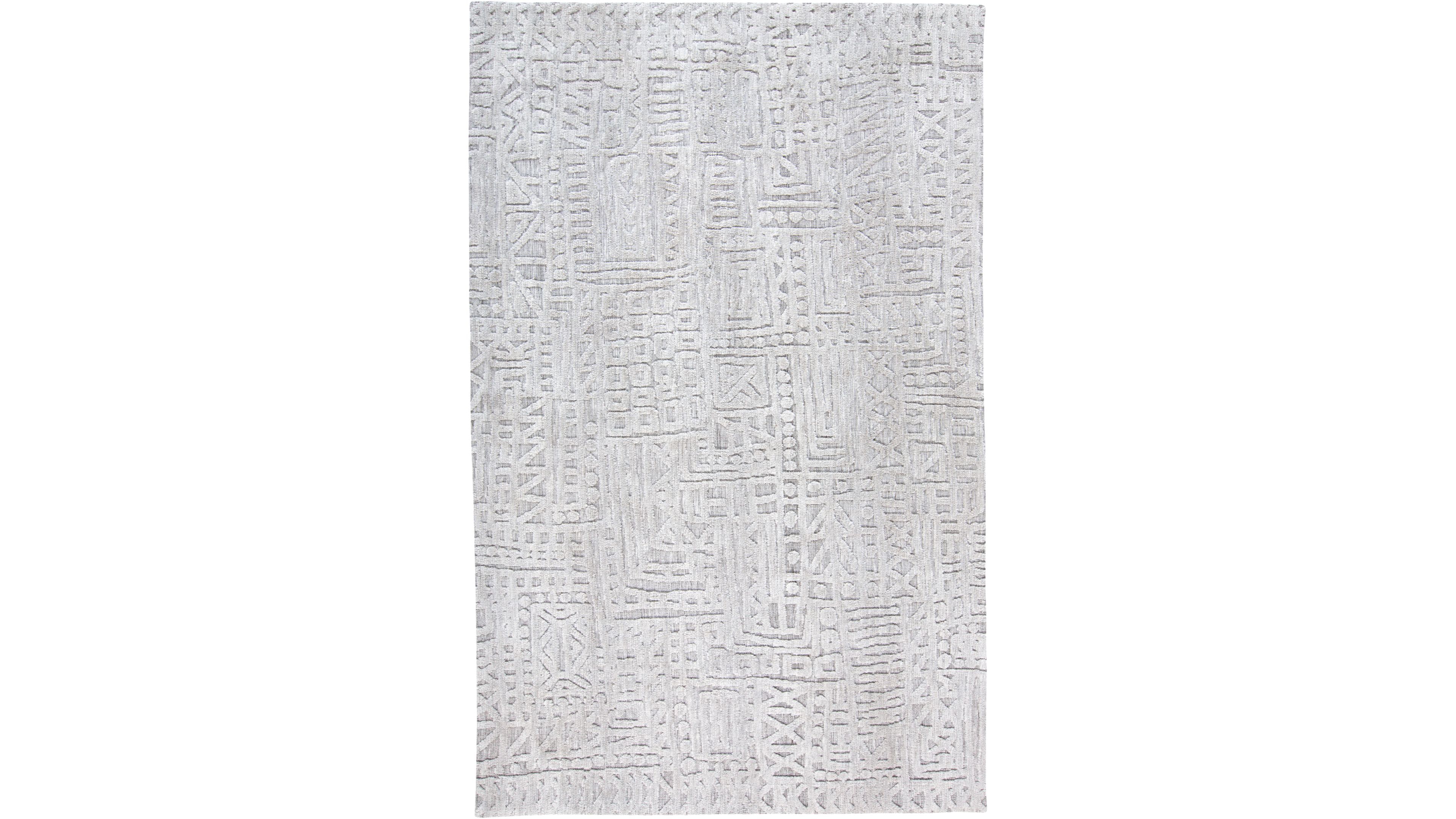 Feizy Colton R8793 Gray 5' x 8' Area Rug