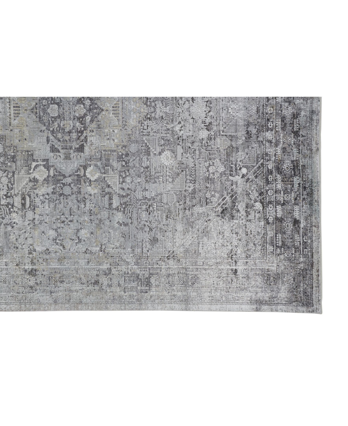 Feizy Sarrant R3964 Brown Rug