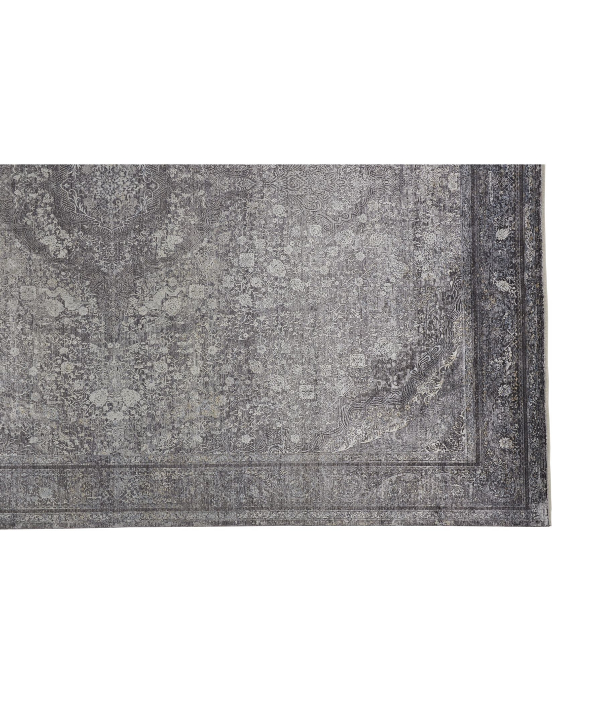 Feizy Sarrant R3965 Sand 2'8" x 12' Runner Rug