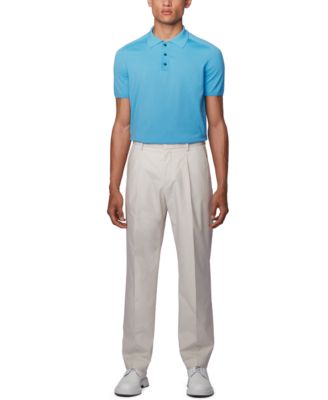 Hugo Boss Men's Ipaolo Turquoise Polo Shirt 