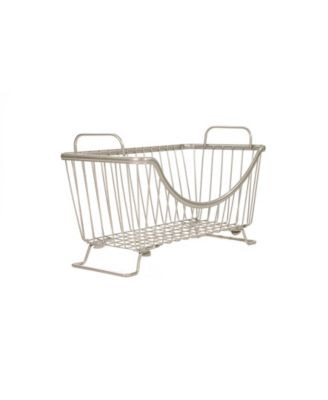 Diversified Ashley Stackable Wire Basket with Raised Feet and Looped Handles, Small