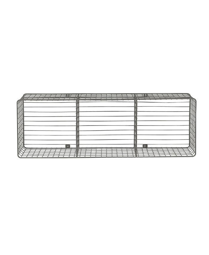 Spectrum Vintagelike Living Wall Mount Triple Storage Cube & Reviews