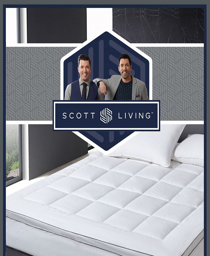 Scott Living Tencel Blend Filled Mattress Topper, California King Macy's
