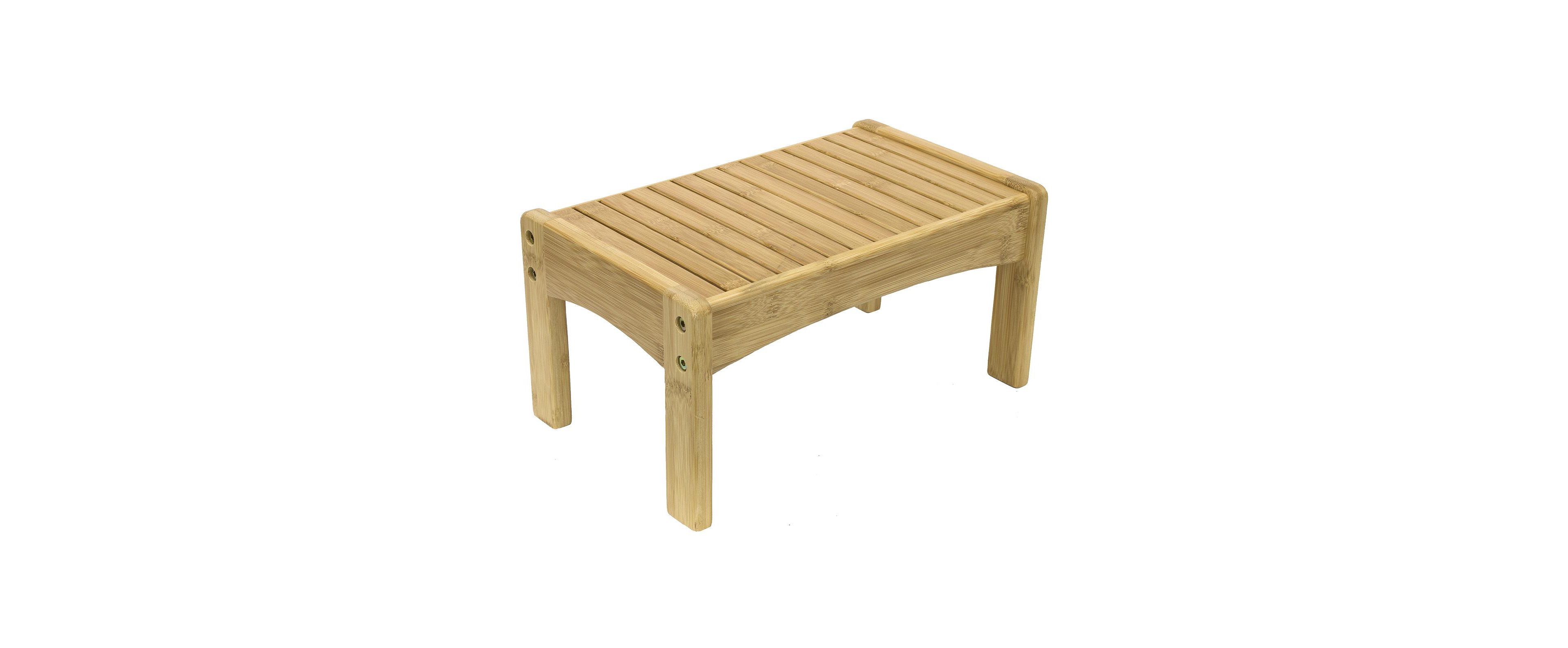 Sorbus Bamboo Step Stool