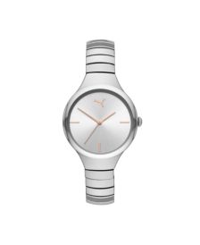 Contour Three-Hand Stainless Steel Watch 36mm