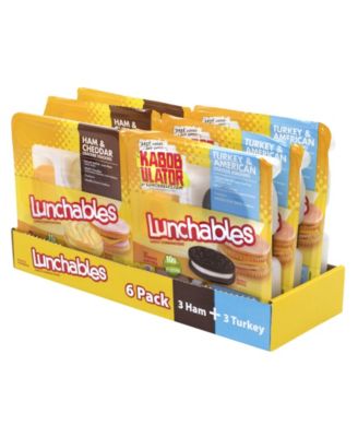 Lunchables Oscar Mayer Variety Pack, 6 Count - Macy's