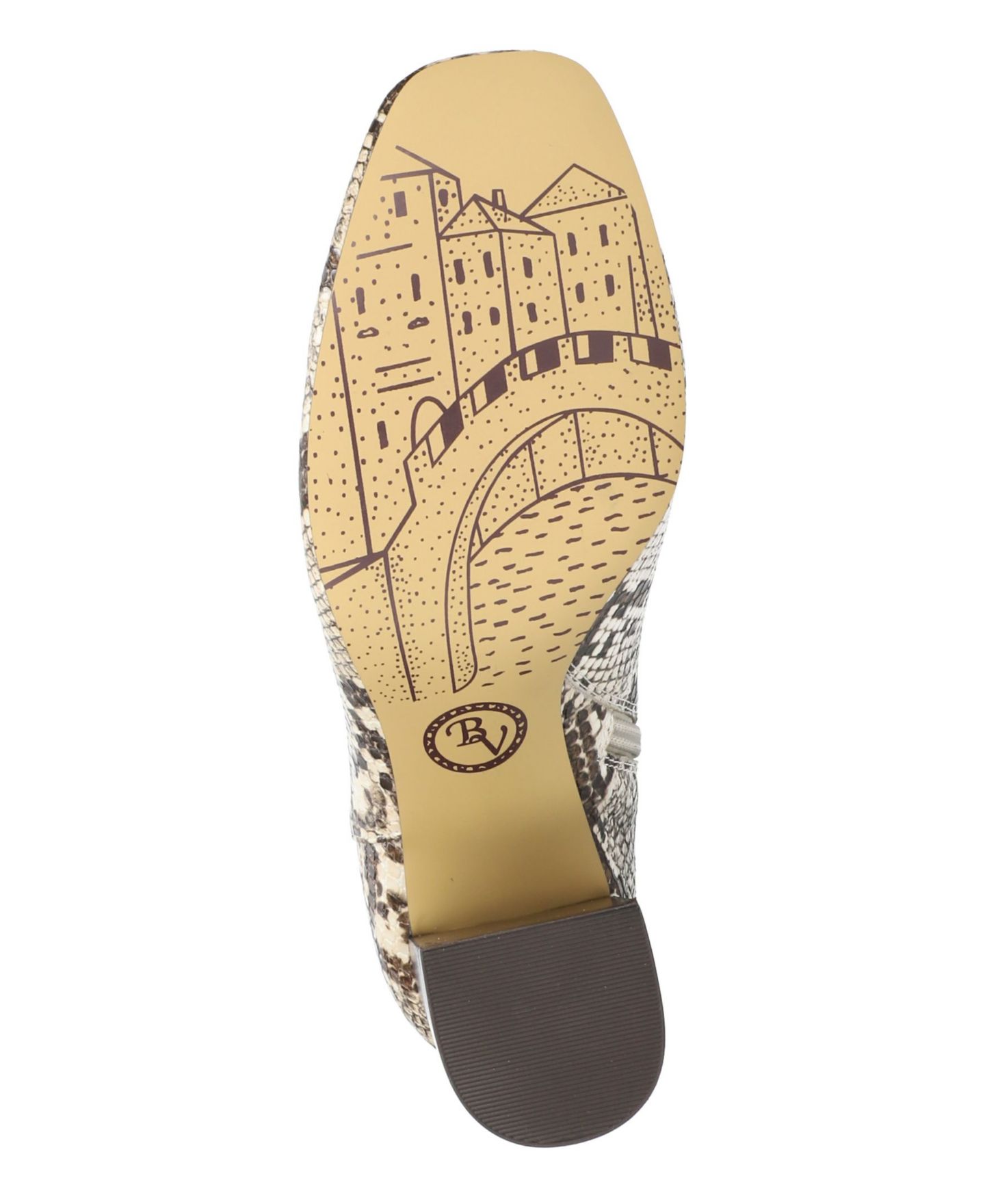 Женские ботинки Bella Vita Square Toe Ankle, цвет: Чёрный кожаный — фото 19