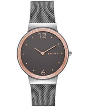 Skagen Women's Freja Stainless Steel Mesh Watch 34mm