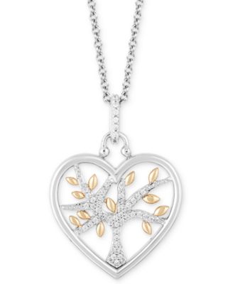 hallmark family tree necklace