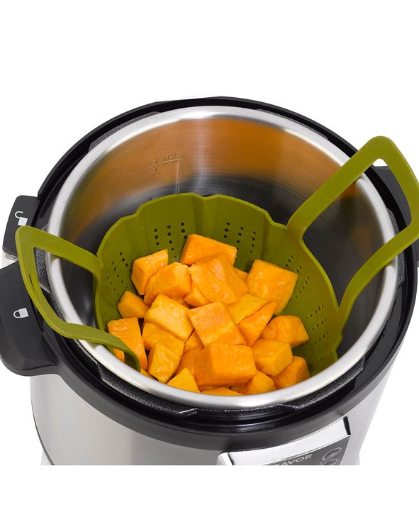 ZAVOR Silicone Pressure Cooker Steamer Basket & Reviews Cookware