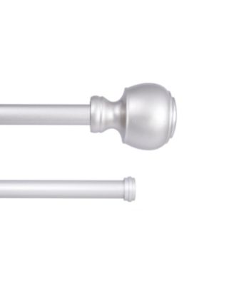 Fast Fit Easy Install Buchanan 5/8" Decorative Window Double Curtain Rod