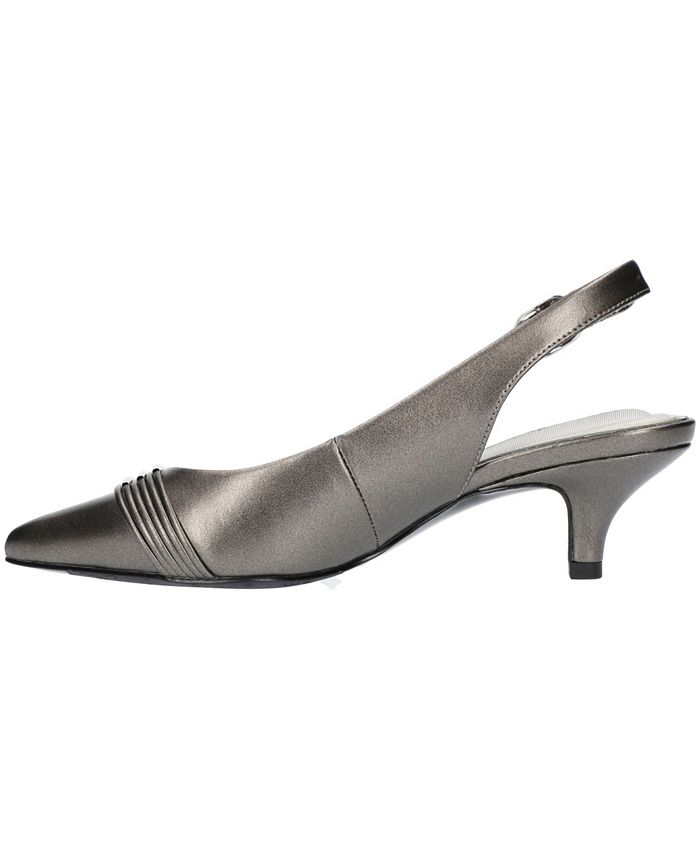 easy street sling back pumps