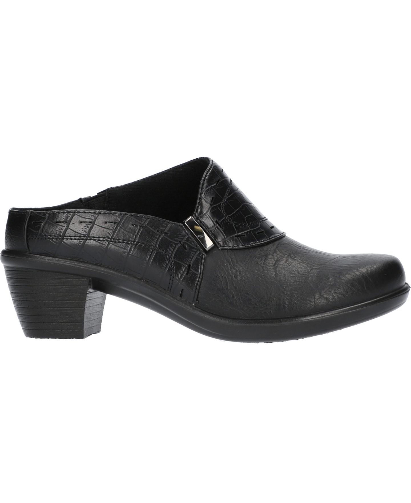 Женские сабо Easy Street Cynthia Comfort Mules, цвет: Чёрный — фото 30