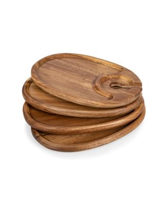 Toscana&reg; by Wine Appetizer Plate Set Of 4