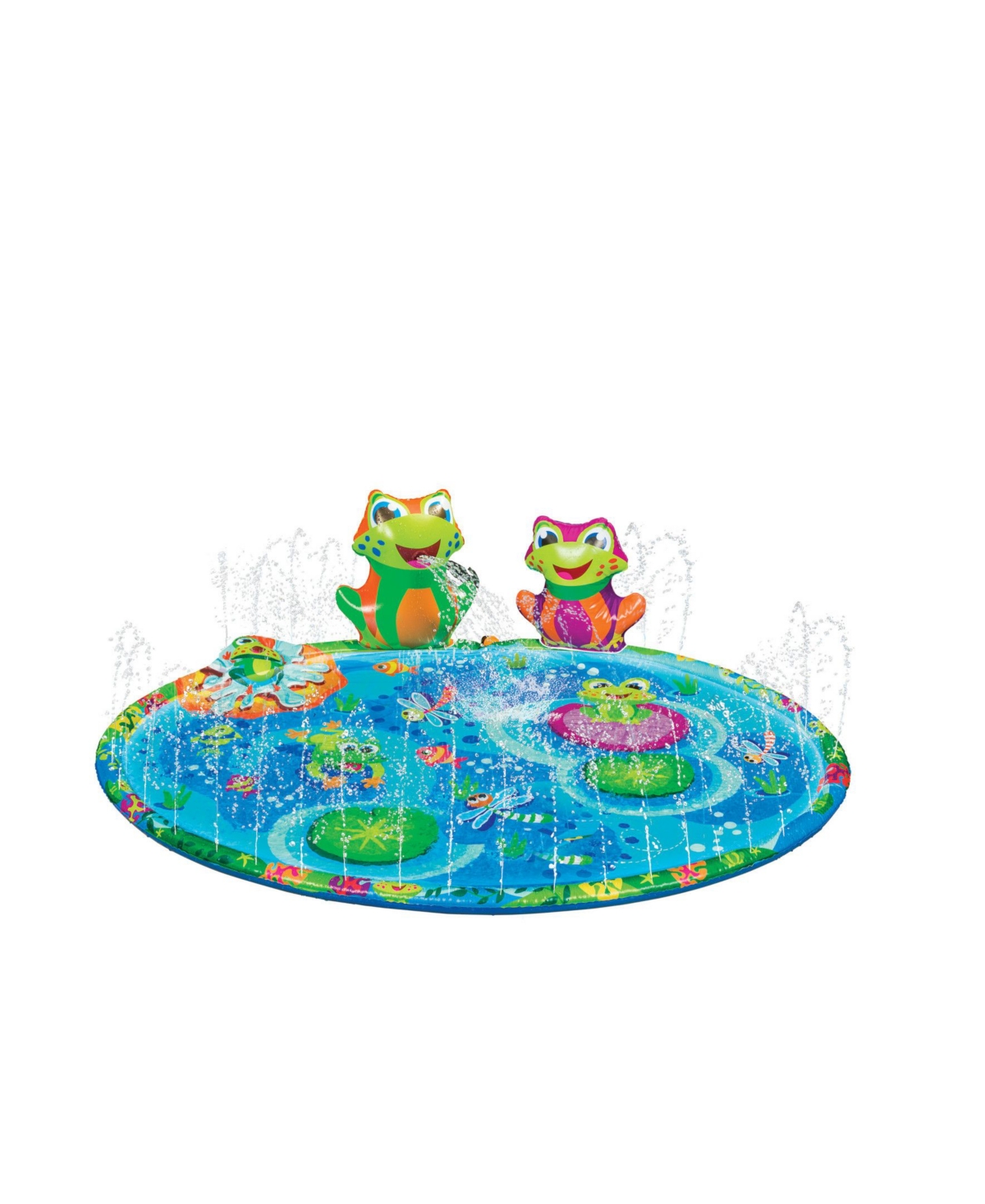 Froggy Pond Splash Mat Sprinkler - Outdoor Toy