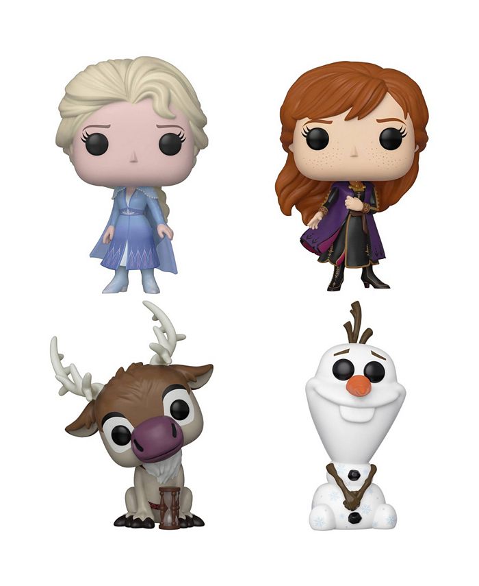 Funko Pop Disney Frozen 2 Ii Collectors Set - Elsa, Anna, Olaf, Sven -  Macy's