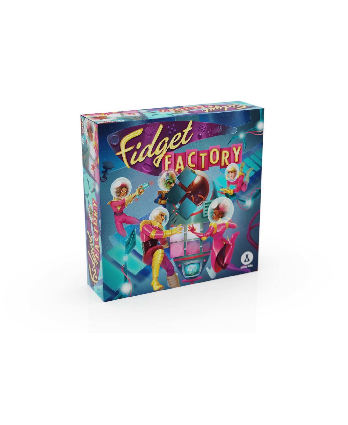 Детские настольные игры MasterPieces Puzzles Cooperative Fast-Paced Fidget Factory Board Game, 126 Pieces, от 10 лет — фото 3