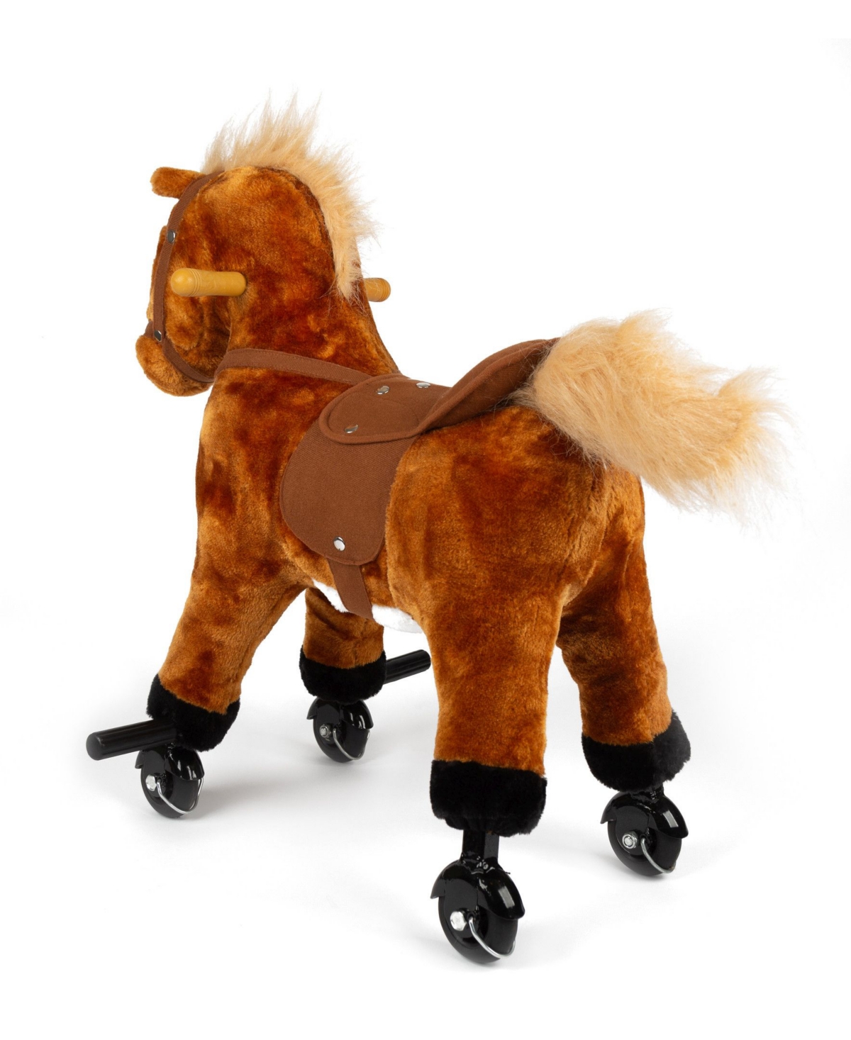 Shop Ponyland Brown Plush Action Pony Giddy-up Walking Horse With Sound