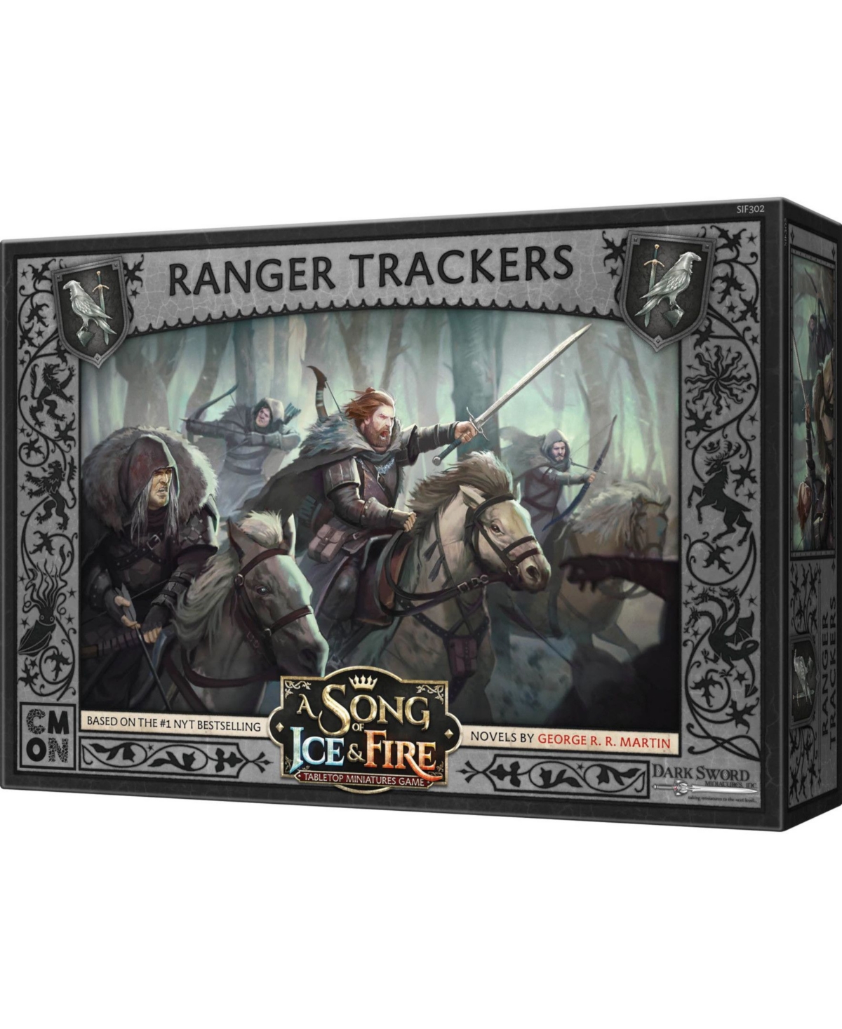 Asmodee Editions A Song Of Ice Fire Tabletop Miniatures Game- Night's Watch Ranger Trackers Expansion