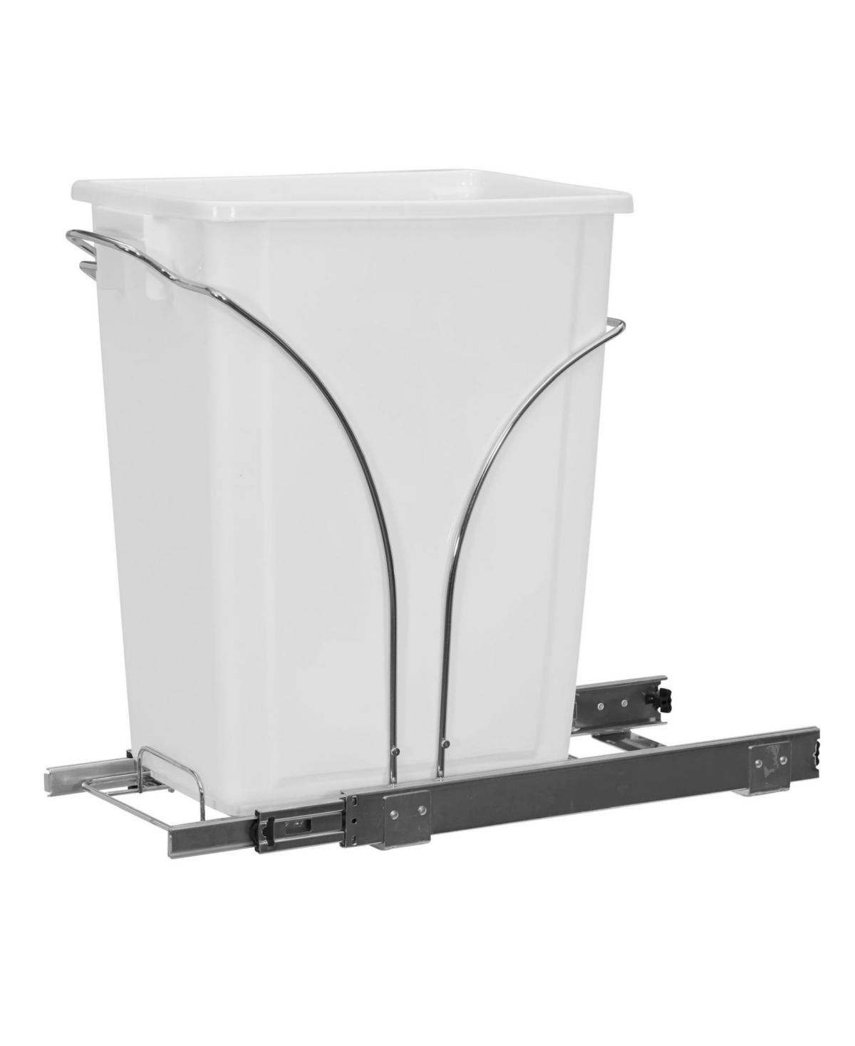 Household Essentials Glides Pull Out Trash Can In Chrome