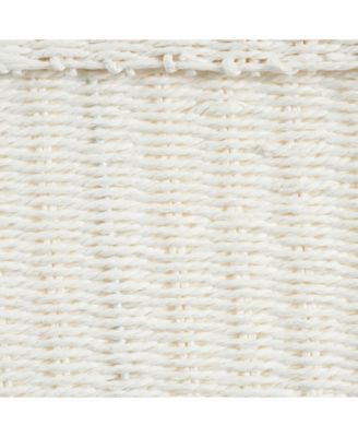 Small Wicker Basket with Lid, Multipurpose Storage Basket