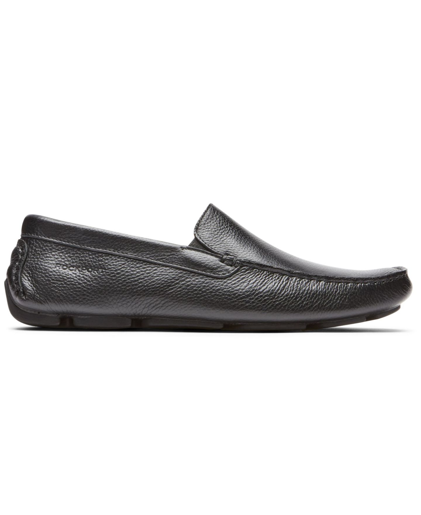 Мужские туфли Rockport Rhyder Venetian Loafer, цвет: Чёрный — фото 2