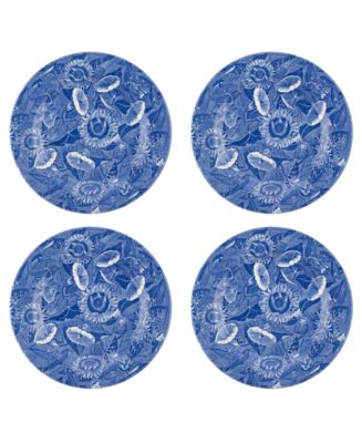 Spode Blue Room Sunflower Dinner Plates, Set of 4 - Macy's