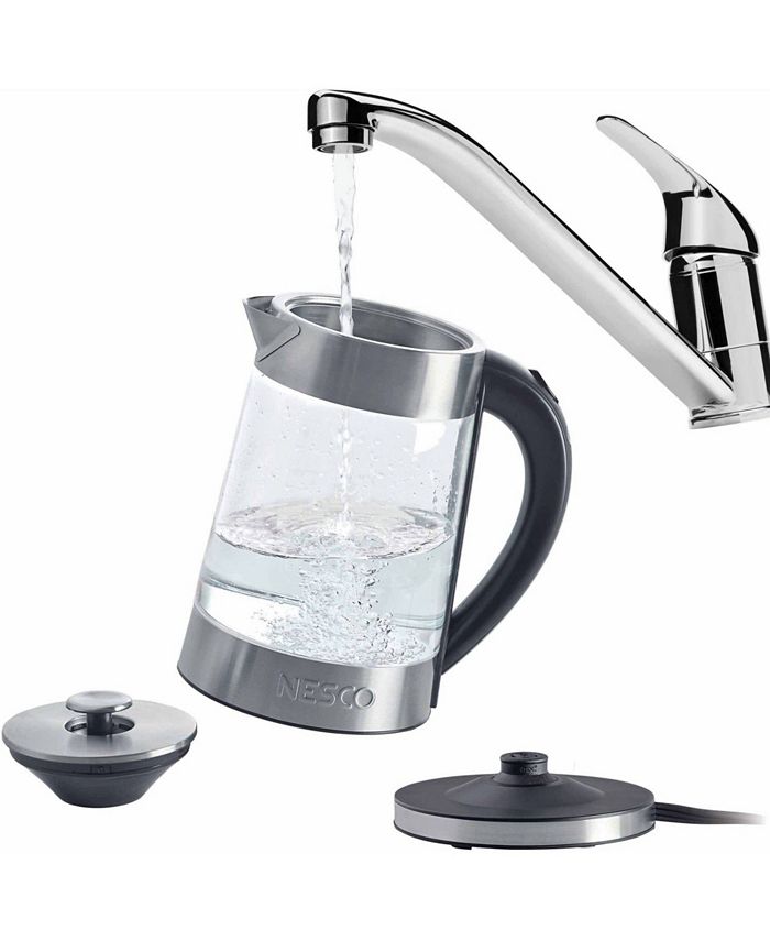 Nesco GWK02 1.8 Quart Electric Glass Water Kettle Macy's