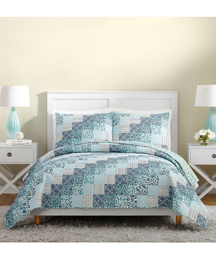 Vera Bradley - Cloud Vines Quilted Bedding Collection
