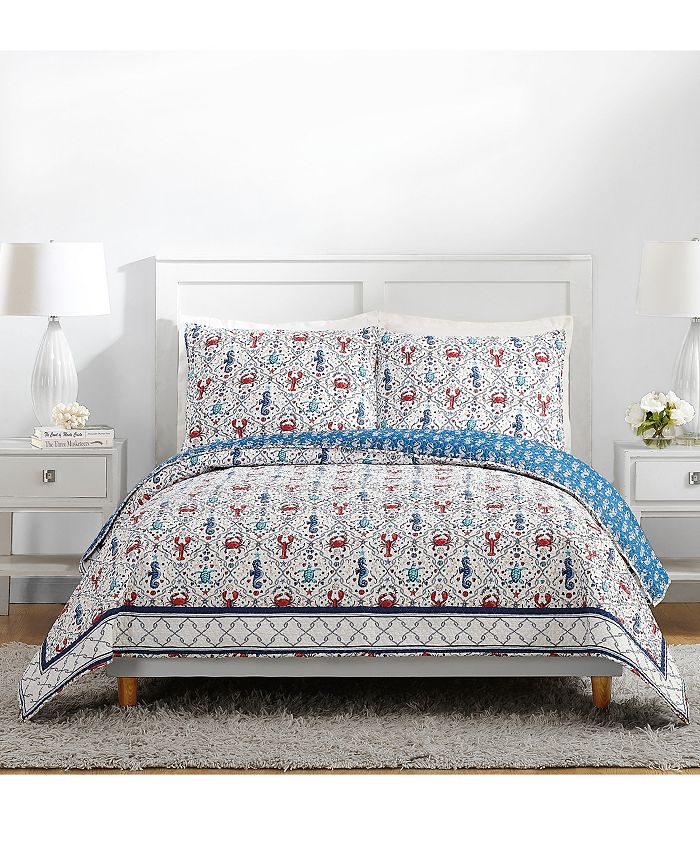 Vera Bradley Sea Life Twin Quilt Macy's