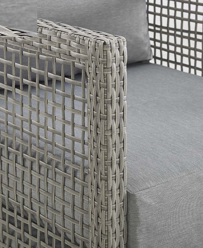 Modway Aura Rattan Outdoor Patio Armchair Macy's