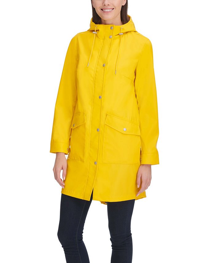 Levi's Midweight Rubberized Rain Fishtail Parka Jacket - Macy's