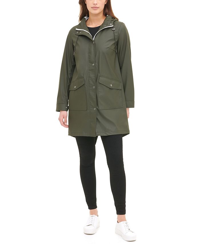 Levi's Midweight Rubberized Rain Fishtail Parka Jacket Macy's