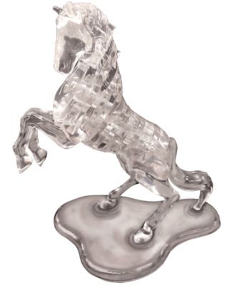 BePuzzled 3D Crystal Puzzle - Stallion - 44 Pieces