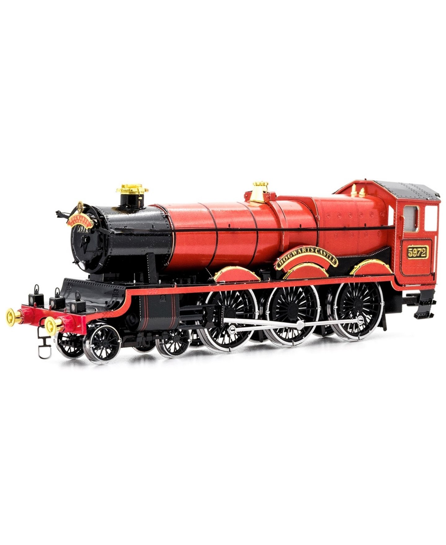 Детские конструкторы Fascinations Harry Potter Hogwarts Express Train 3-Piece Metal Model Kit, Ages 14+ — фото 7