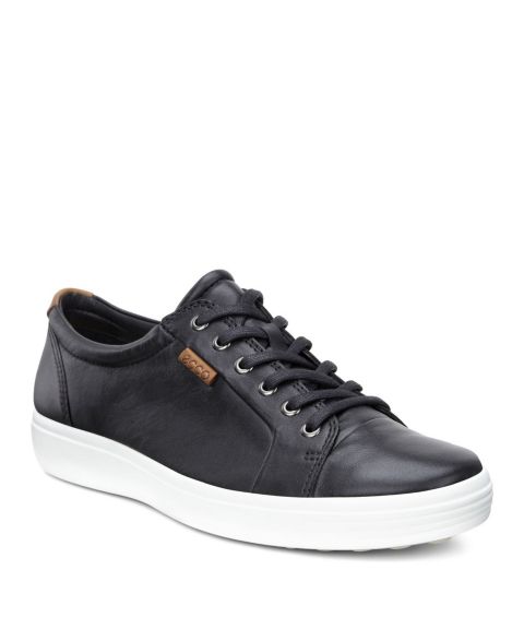 Мужские кроссовки Ecco Soft 7 Sneaker, цвет: Чёрный
