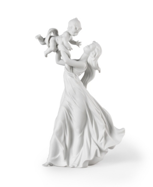 Lladrò Collectible Figurine, My Little Sweetie In Matte White