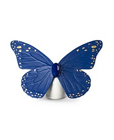 Lladro Collectible Figurine, Blue Butterfly