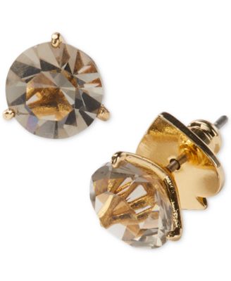 kate spade new york - Crystal 3-Prong Stud Earrings