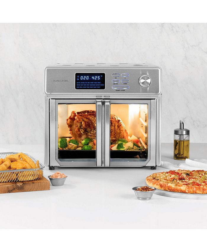 Kalorik 26 Quart Digital Maxx Air Fryer Oven, Stainless Steel & Reviews