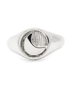 image of Robert Lee Morris Soho Moon Signet Ring